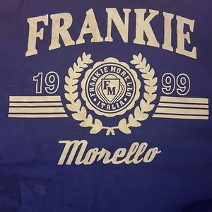 Frankie Morello Unisex Reversible Jacket Baseball Themed Milan Runway